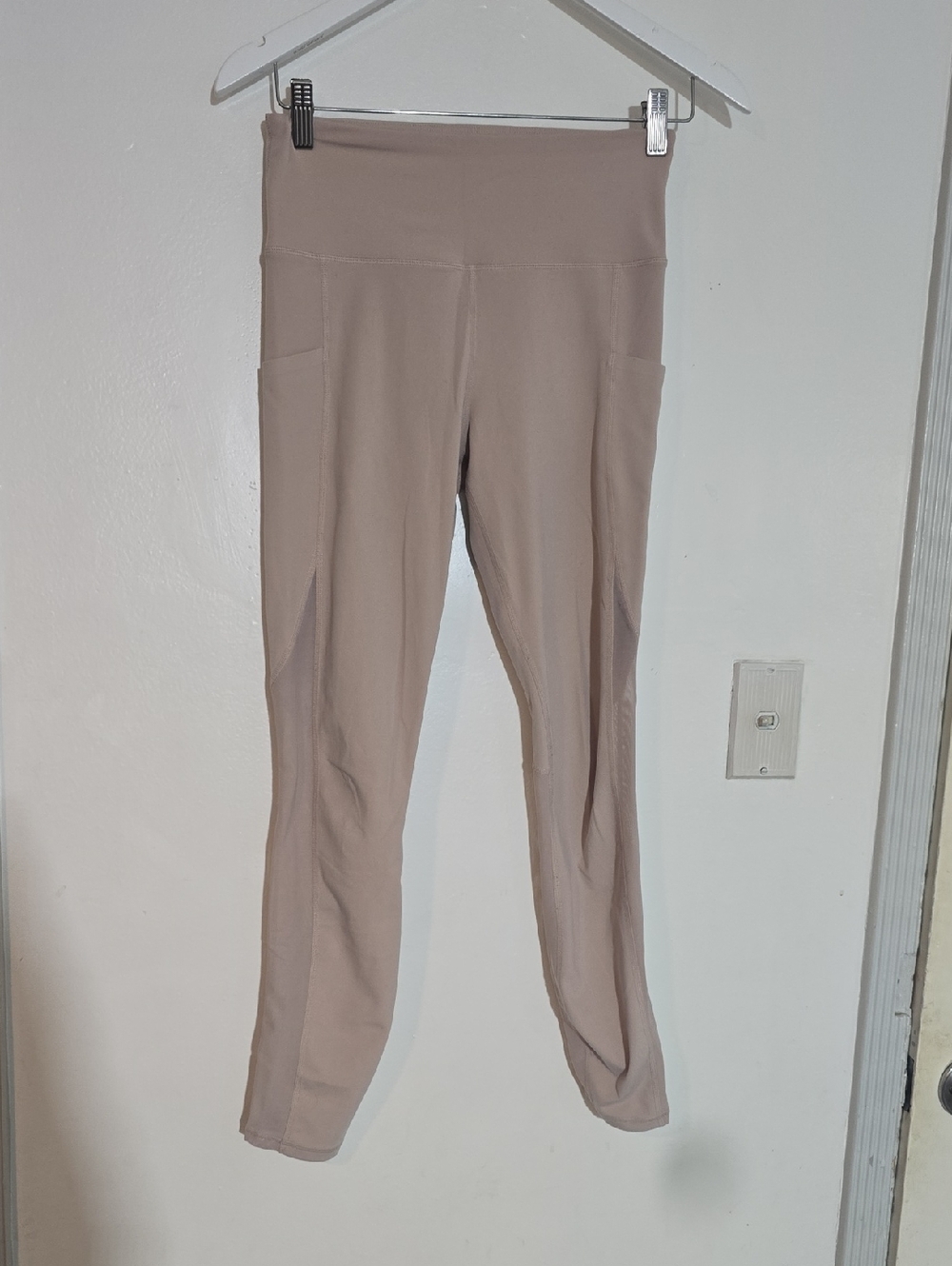 Varley High-Waist Women’s Active Leggings in Taupe